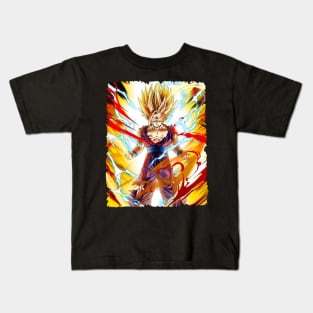 SON GOHAN MERCH VTG Kids T-Shirt